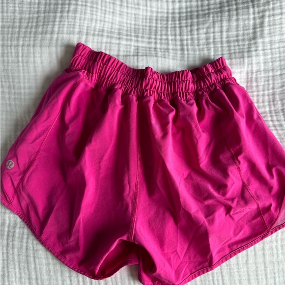 Lululemon size 2 4in shorts color: Sonic pink - Picture 3 of 4